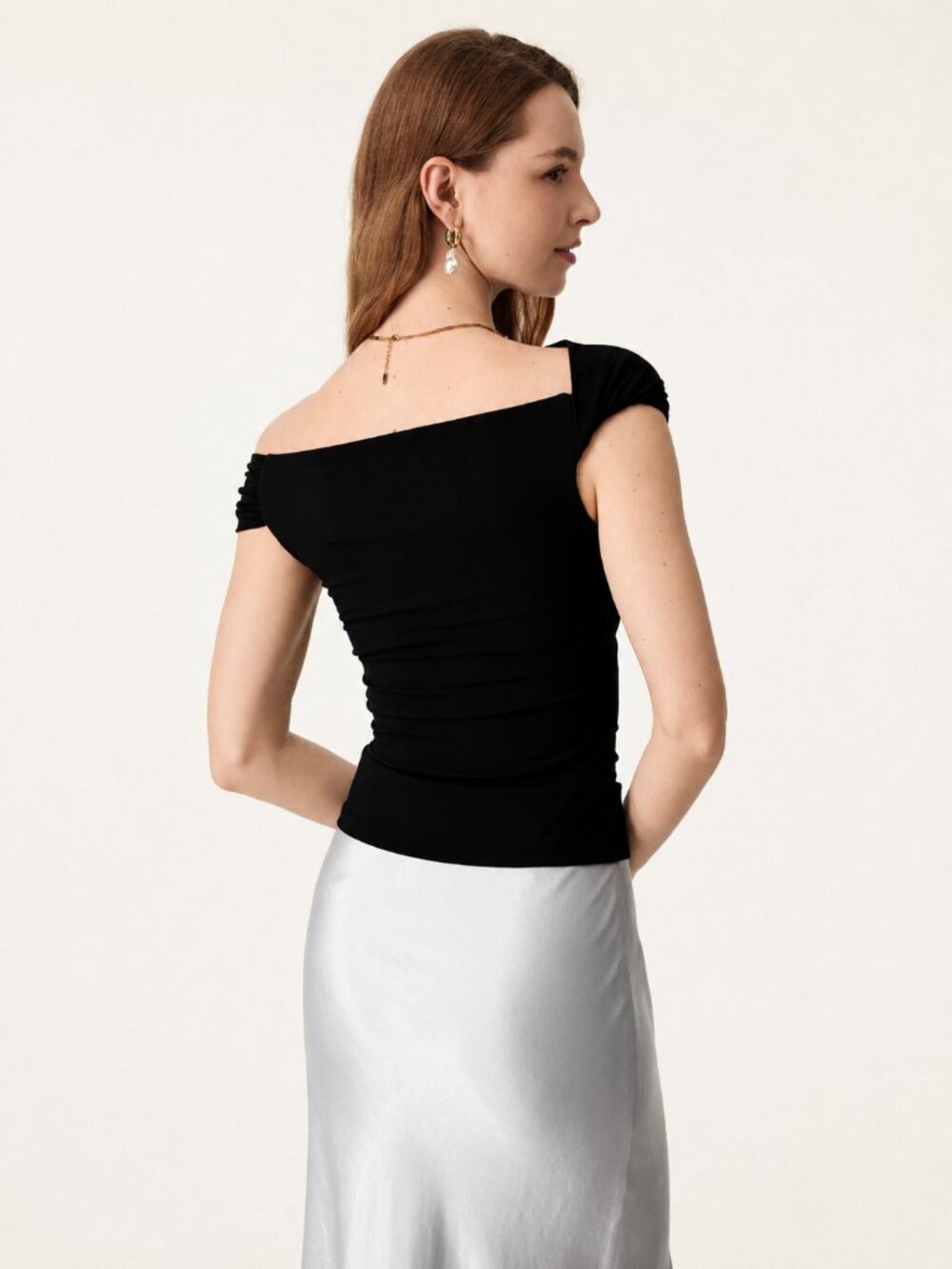 NWT OGL Top Eco-SkinKiss Multi-wear Versatile Necklines Brami Top Black M - Picture 4 of 13